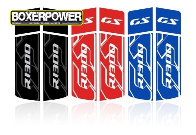 Pair of R 1300 GS reflective stickers compatible with R 1300 GS ADV aluminum panniers