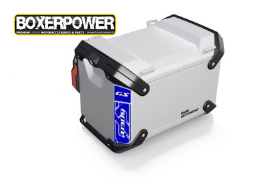 Pair of R 1300 GS reflective stickers compatible with R 1300 GS ADV aluminum panniers