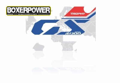 World Sticker Trophy Sidecase R1300GSA