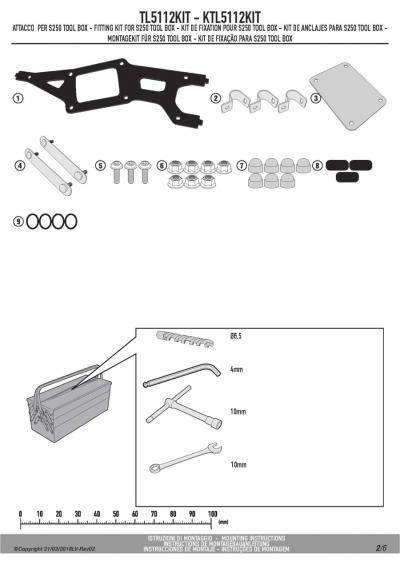 zie ook link naar montageinstructie