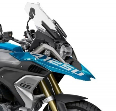 voorbeeld sivermetallic sticker op blauwe snavel