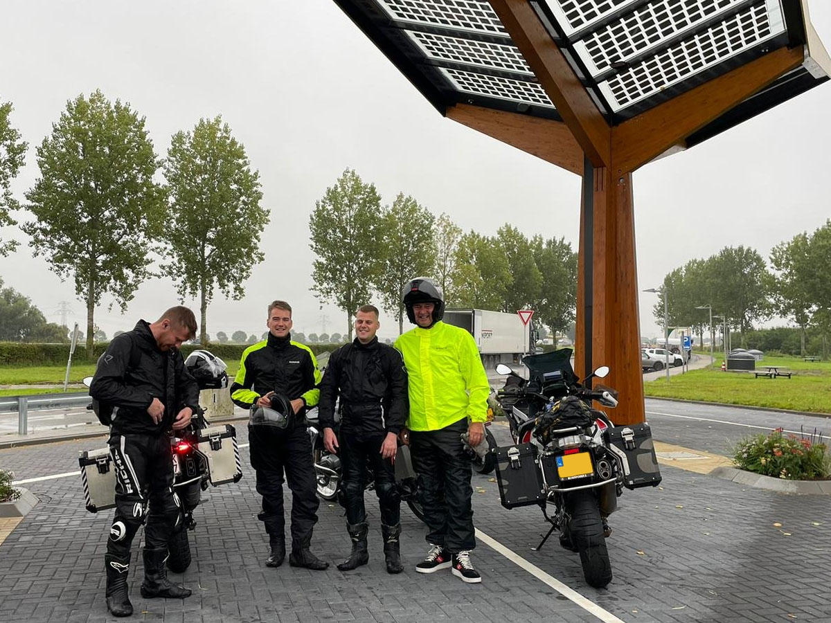 Dag 1vertrek Voetpomp